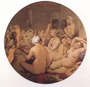 Jean Auguste Dominique Ingres The Turkish Bath (mk09)